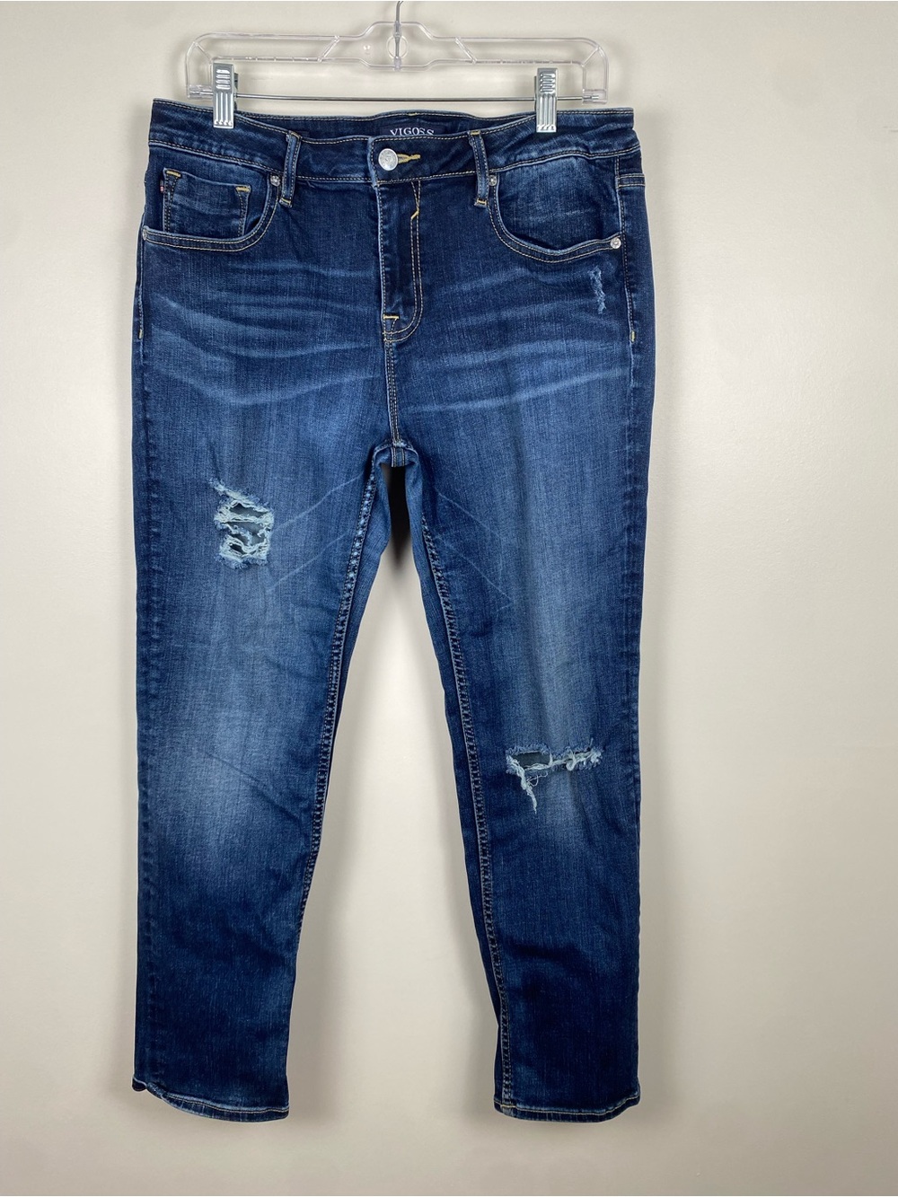 VIGOSS‎ Women’s Thompson Tomgirl Dark Wash Jeans